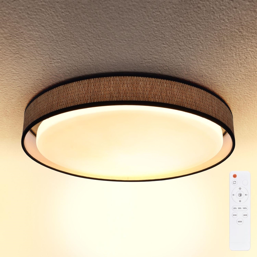 Brilagi - LED Plafon ściemnialny PILAR LED/48W/230V 3000-6500K śr. 43 cm + pilot zdalnego sterowania