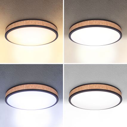 Brilagi - LED Plafon ściemnialny ROSA LED/48W/230V 3000-6500K śr. 38 cm + pilot zdalnego sterowania