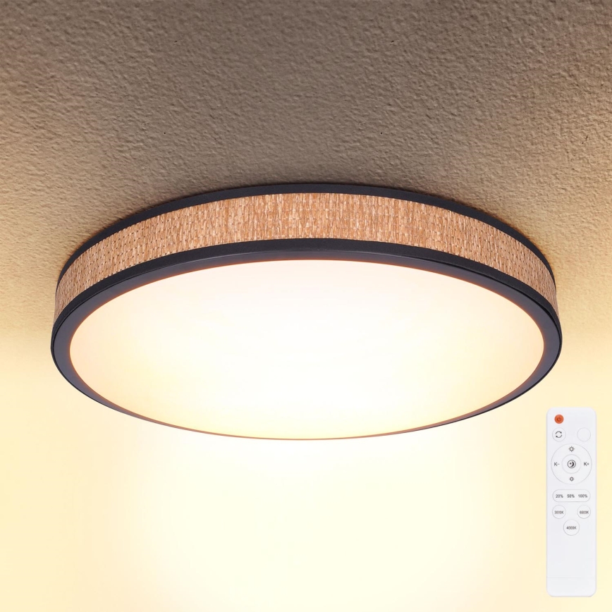 Brilagi - LED Plafon ściemnialny ROSA LED/48W/230V 3000-6500K śr. 38 cm + pilot zdalnego sterowania