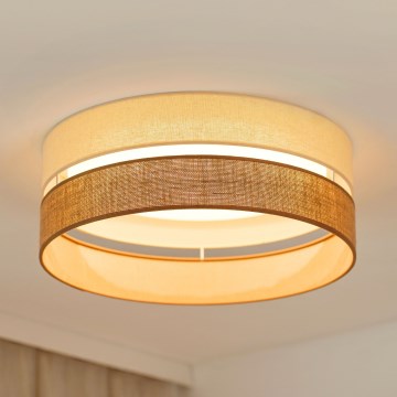 Brilagi - LED Plafon ściemnialny ROYAL YUTE LED/24W/230V śr. 45 cm 3000/4000/6500K beżowy/kremowy  + pilot zdalnego sterowania