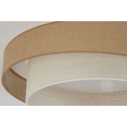 Brilagi - LED Plafon ściemnialny SHINE LED/24W/230V śr. 60 cm 3000/4000/6500K beżowy/kremowy + pilot zdalnego sterowania