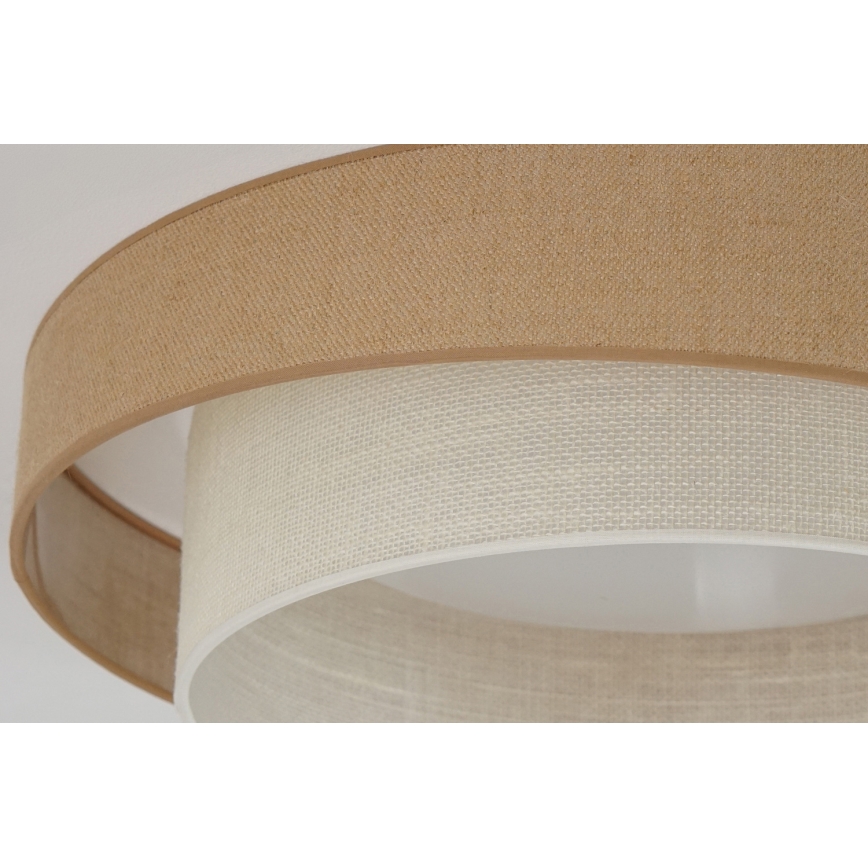 Brilagi - LED Plafon ściemnialny SHINE LED/24W/230V śr. 60 cm 3000/4000/6500K beżowy/kremowy + pilot zdalnego sterowania