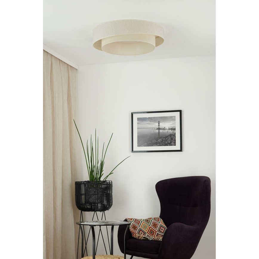 Brilagi - LED Plafon ściemnialny SHINE LED/24W/230V 3000/4000/6500K kremowy + pilot zdalnego sterowania