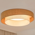 Brilagi - LED Plafon ściemnialny SHINE LED/24W/230V śr. 60 cm 3000/4000/6500K beżowy/kremowy + pilot zdalnego sterowania