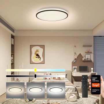 Brilagi - LED Plafon ściemnialny SMART LED/36W/230V 3000-6000K śr. 45 cm Wi-Fi Tuya + pilot zdalnego sterowania