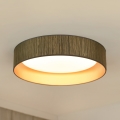Brilagi - LED Plafon ściemnialny VEGAS SHINE LED/24W/230V 3000/4000/6500K słoma brązowy/złoty + zdalne sterowanie