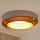 Brilagi - LED Plafon ściemnialny VEGAS SHINE LED/24W/230V śr. 60 cm 3000/4000/6500K brązowy + pilot zdalnego sterowania