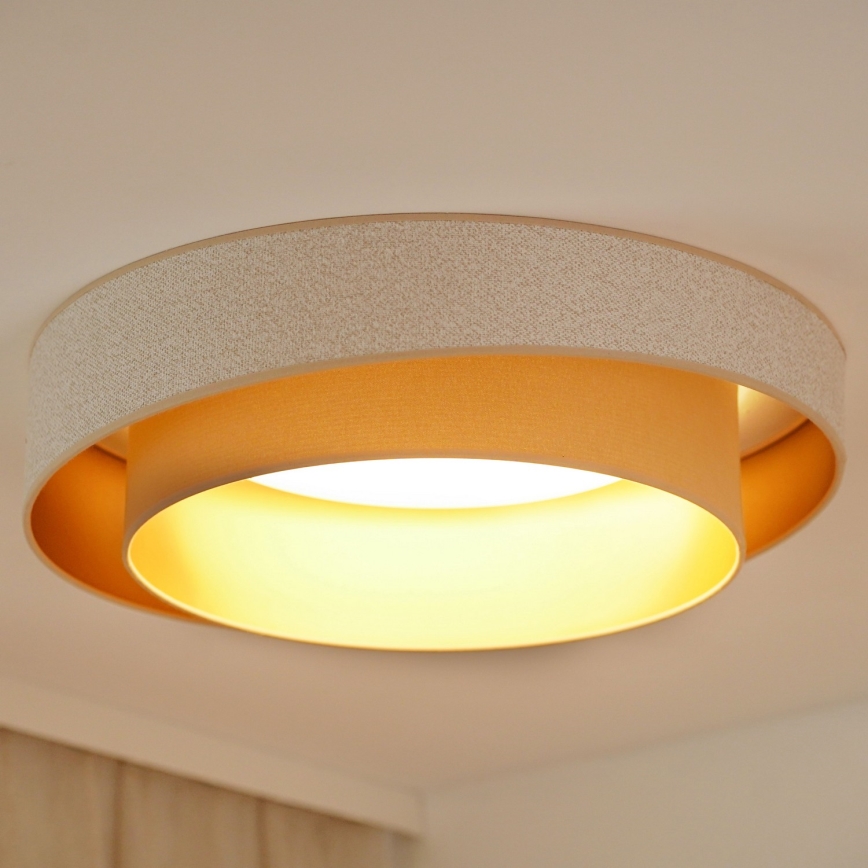 Brilagi - LED Plafon ściemnialny VEGAS SHINE LED/24W/230V śr. 60 cm 3000/4000/6500K kremowy/beżowy + pilot zdalnego sterowania