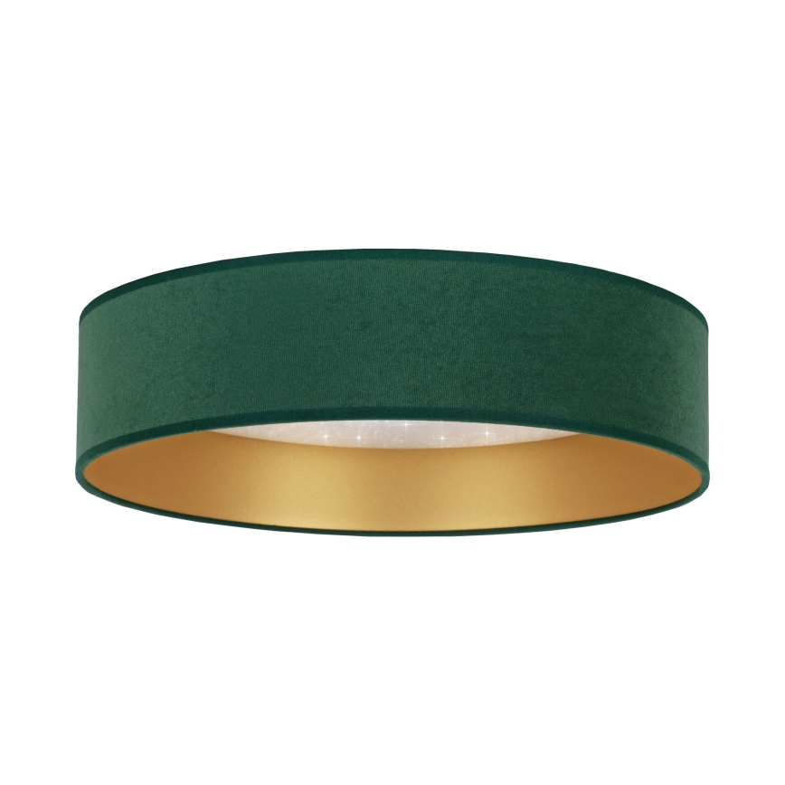 Brilagi - LED Plafon ściemnialny VELVET STAR LED/36W/230V śr. 55 cm 3000K/4000K/6400K zielony/złoty