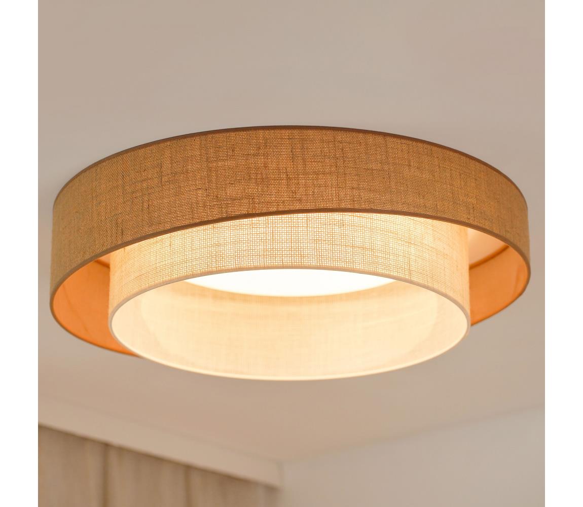 Brilagi - LED Plafon SHINE LED/24W/230V śr. 60 cm beżowy/kremowy