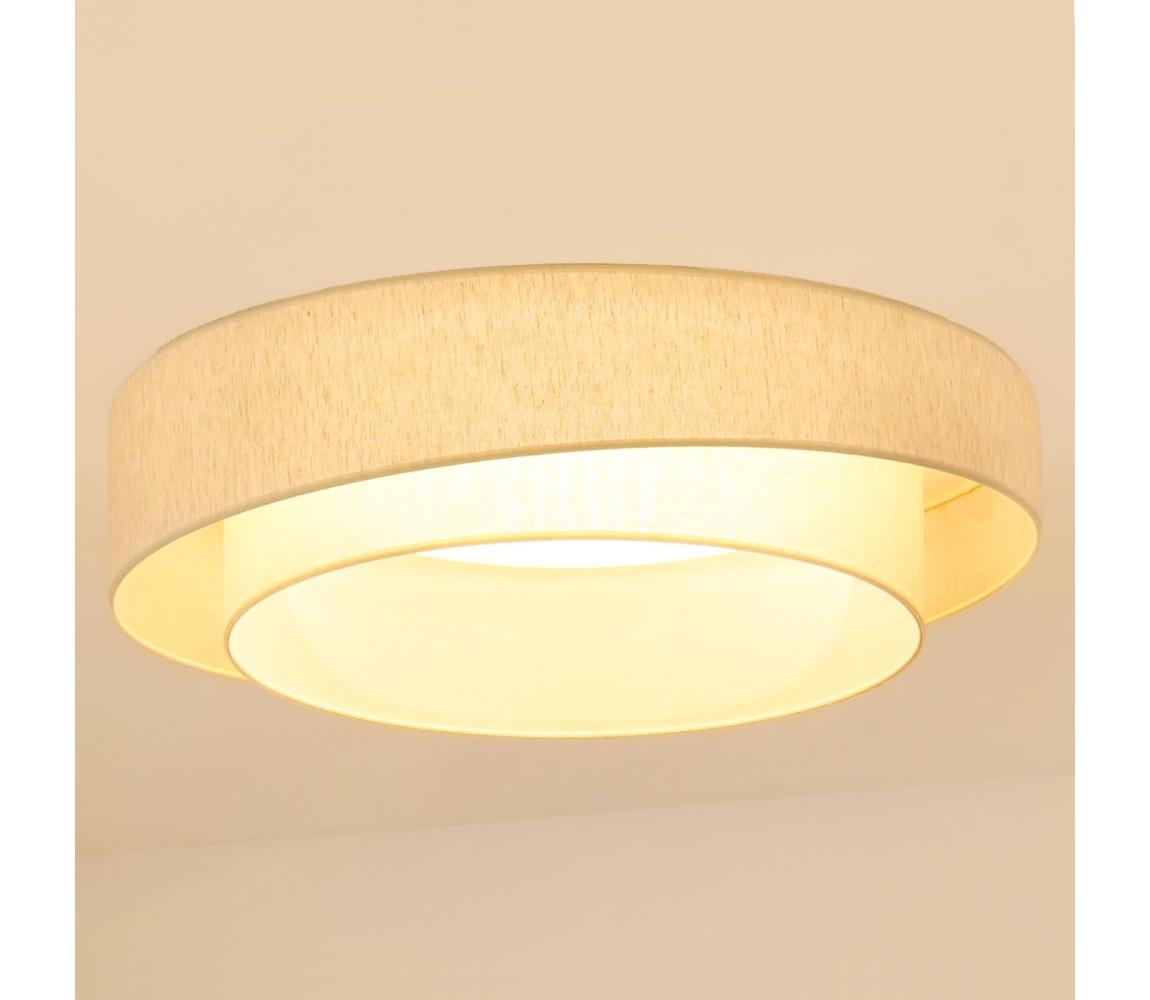 Brilagi - LED Plafon SHINE LED/26W/230V śr. 60 cm kremowy