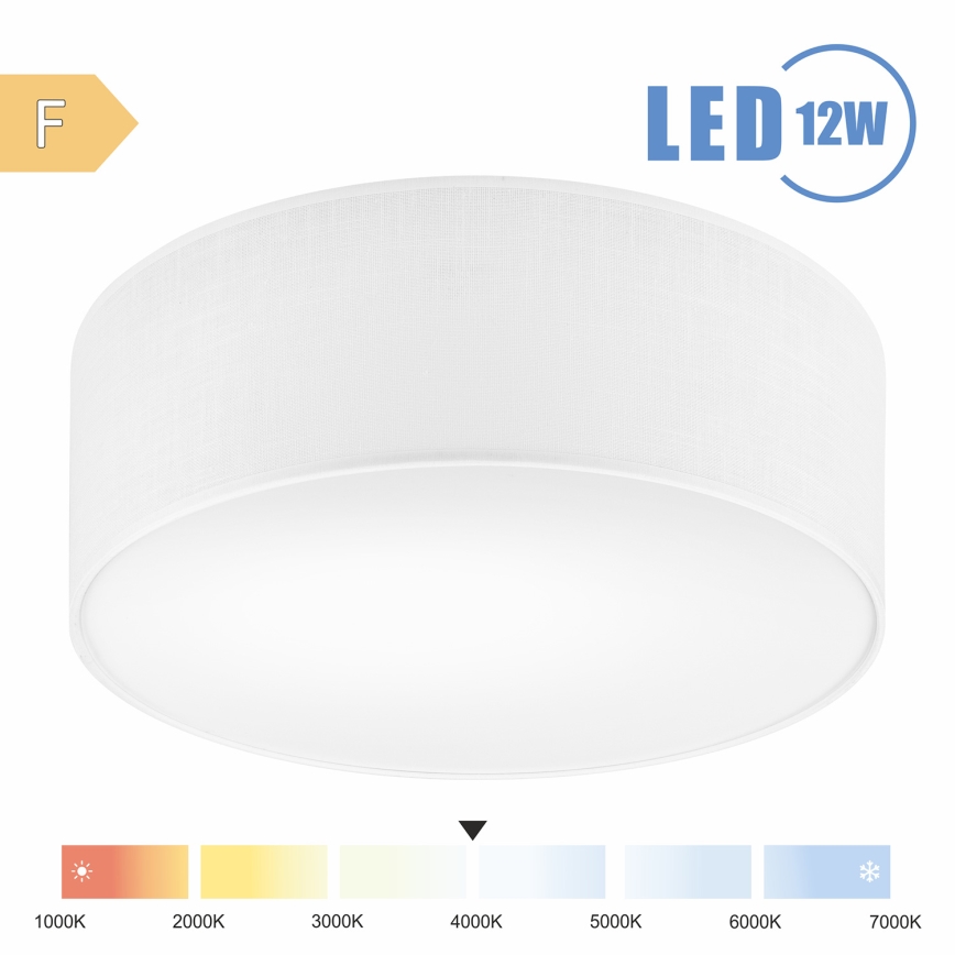 Brilagi - LED Plafon SIRIJA LED/12W/230V śr. 35 cm biały