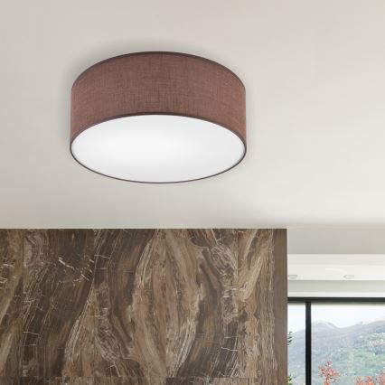 Brilagi - LED Plafon SIRIJA LED/12W/230V śr. 35 cm brązowy
