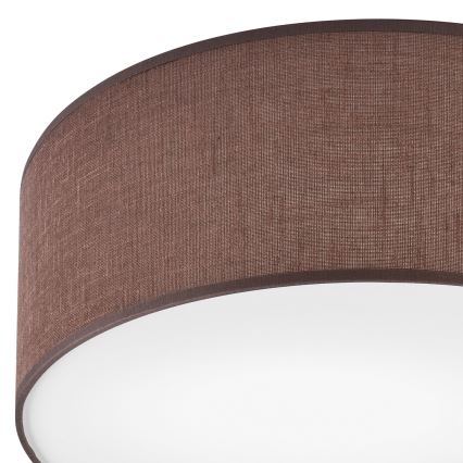 Brilagi - LED Plafon SIRIJA LED/12W/230V śr. 35 cm brązowy