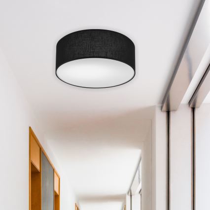 Brilagi - LED Plafon SIRIJA LED/12W/230V śr. 35 cm czarny