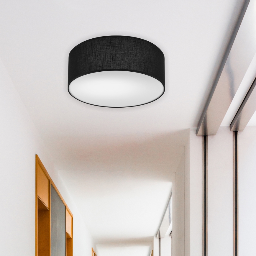 Brilagi - LED Plafon SIRIJA LED/12W/230V śr. 35 cm czarny