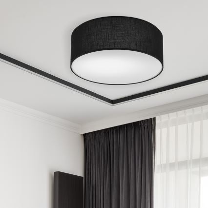 Brilagi - LED Plafon SIRIJA LED/12W/230V śr. 35 cm czarny