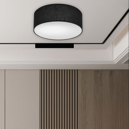 Brilagi - LED Plafon SIRIJA LED/12W/230V śr. 35 cm czarny
