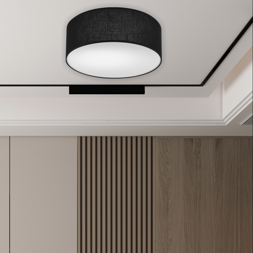 Brilagi - LED Plafon SIRIJA LED/12W/230V śr. 35 cm czarny