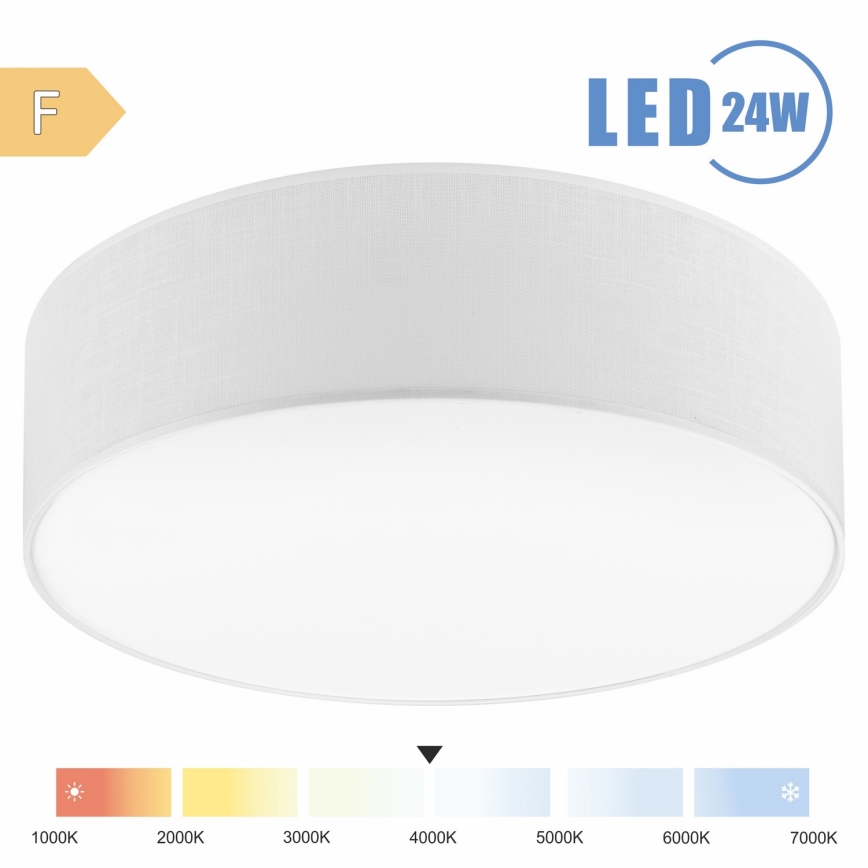 Brilagi - LED Plafon SIRIJA LED/24W/230V śr. 45 cm biały
