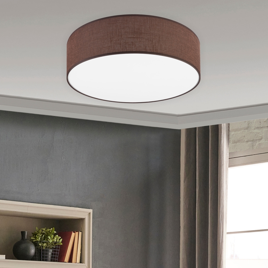 Brilagi - LED Plafon SIRIJA LED/24W/230V śr. 45 cm brązowy