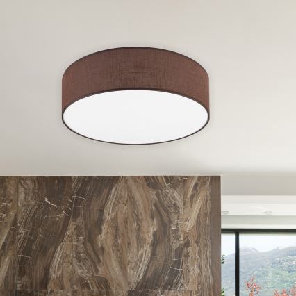 Brilagi - LED Plafon SIRIJA LED/24W/230V śr. 45 cm brązowy