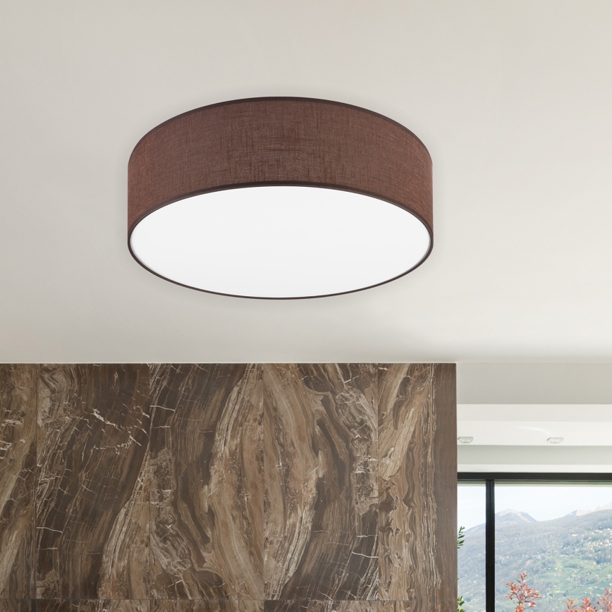 Brilagi - LED Plafon SIRIJA LED/24W/230V śr. 45 cm brązowy