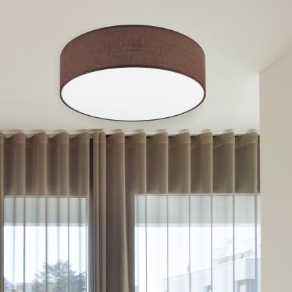 Brilagi - LED Plafon SIRIJA LED/24W/230V śr. 45 cm brązowy