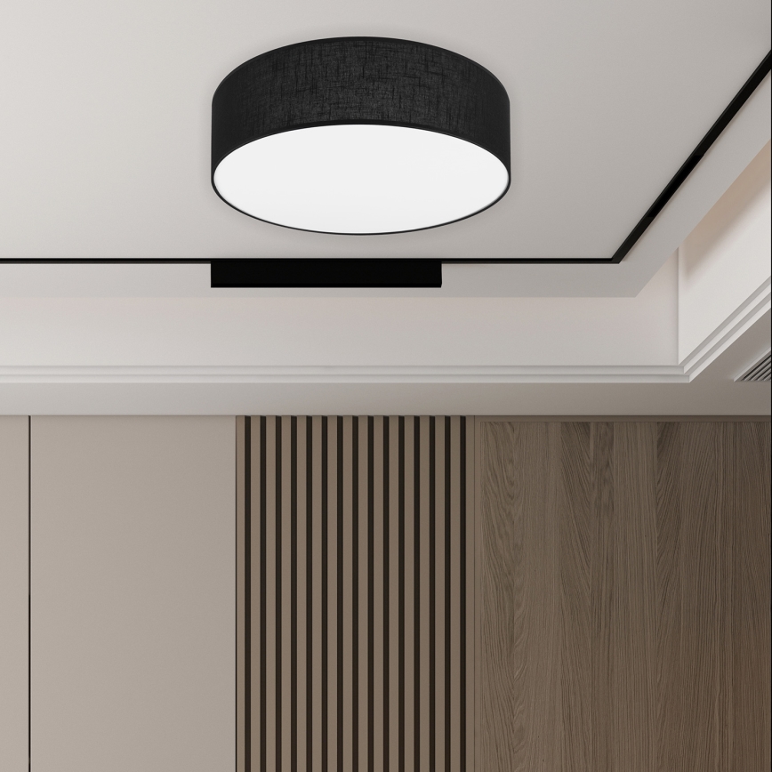 Brilagi - LED Plafon SIRIJA LED/24W/230V śr. 45 cm czarny