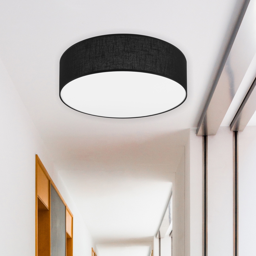 Brilagi - LED Plafon SIRIJA LED/24W/230V śr. 45 cm czarny