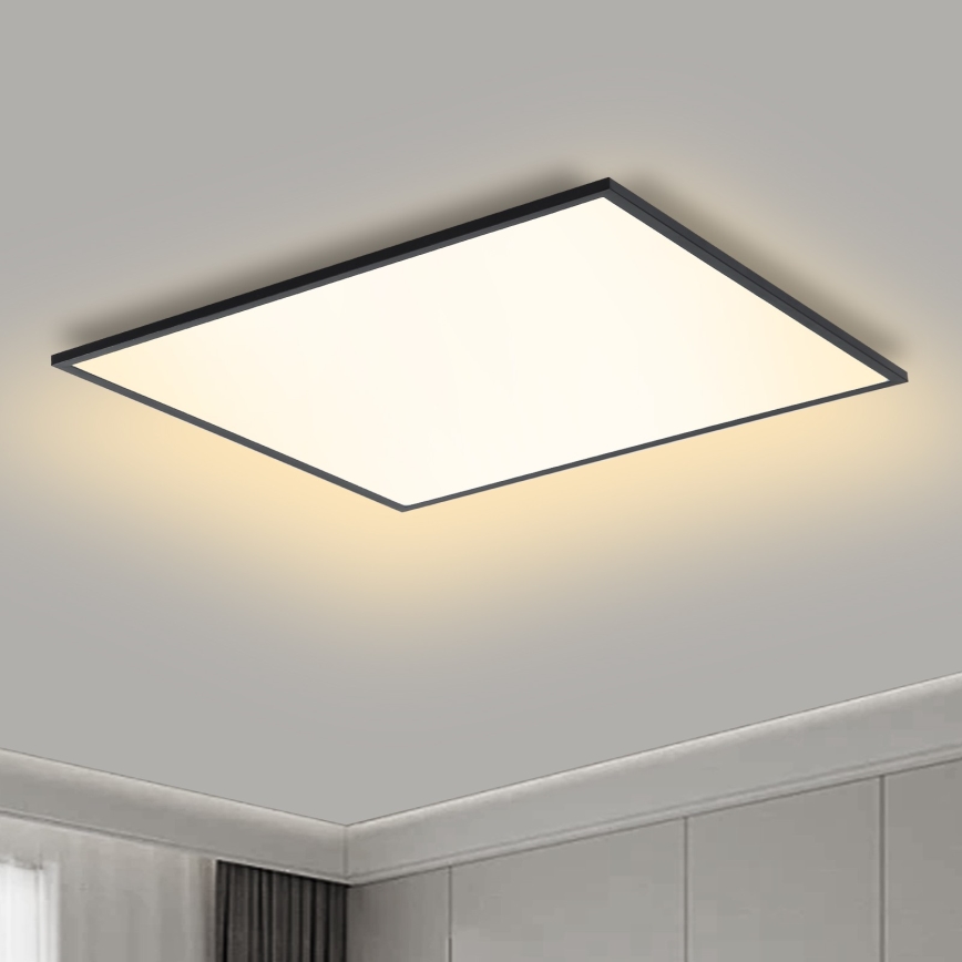 Brilagi - LED Plafon SLIMFRAME LED/58W/230V 60x60 cm czarny