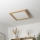 Brilagi - LED Plafon SLIMFRAME WOOD LED/36W/230V 49,5x49,5 cm brązowy
