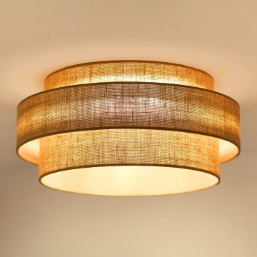 Brilagi - LED Plafon SPACE YUTE LED/12W/230V śr. 50 cm 3000K/4000K/6400K beżowy