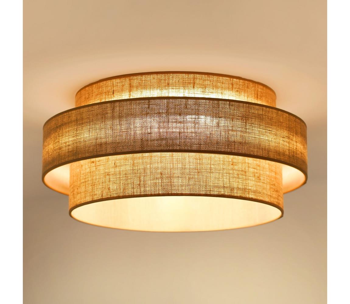 Brilagi - LED Plafon SPACE YUTE LED/12W/230V śr. 50 cm beżowy