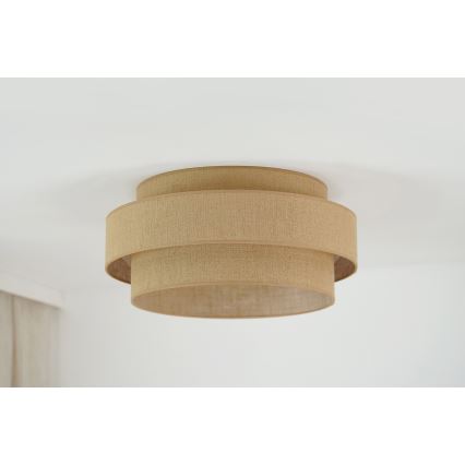 Brilagi - LED Plafon SPACE YUTE LED/12W/230V śr. 50 cm 3000K/4000K/6400K beżowy