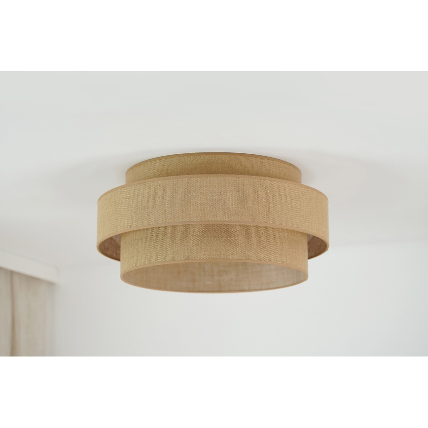 Brilagi - LED Plafon SPACE YUTE LED/12W/230V śr. 50 cm 3000K/4000K/6400K beżowy