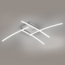 Brilagi - LED Plafon STRIPES LED/32W/230V srebrne