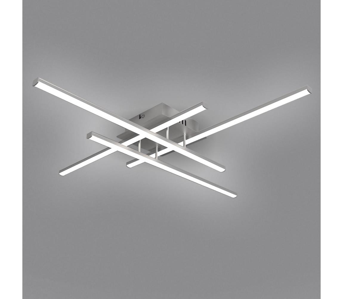 Brilagi - LED Plafon STRIPES LED/37W/230V srebrne