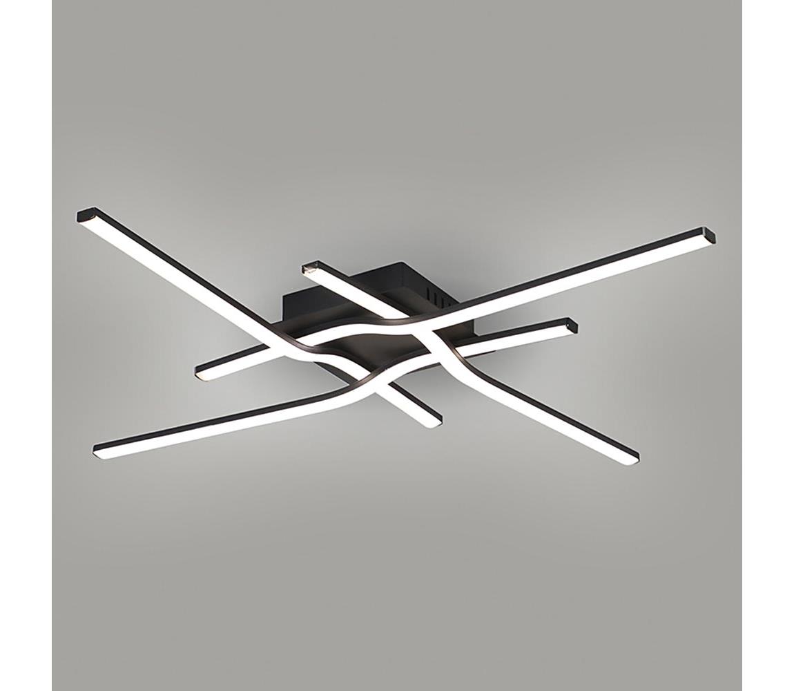 Brilagi - LED Plafon STRIPES LED/38W/230V czarne