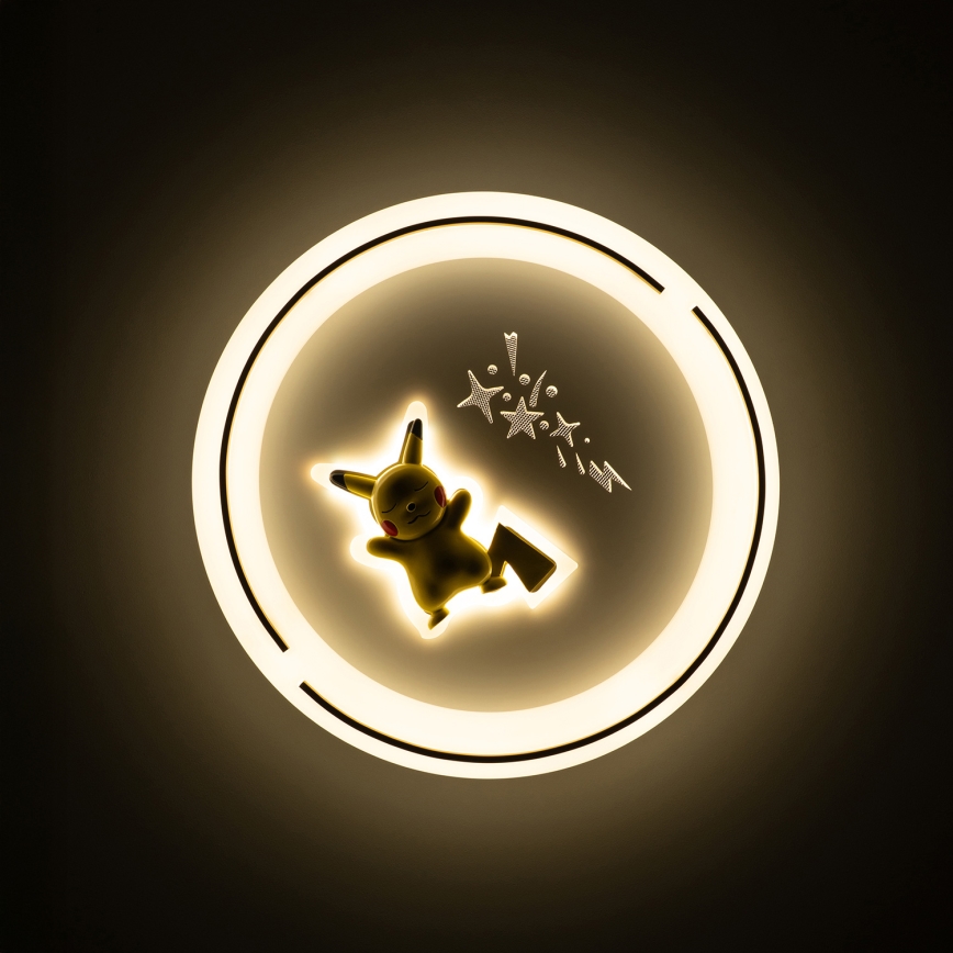 Brilagi - Dziecięca lampa sufitowa LED THUNDER 90W/230V 3000/4500/6000K, średnica 50 cm