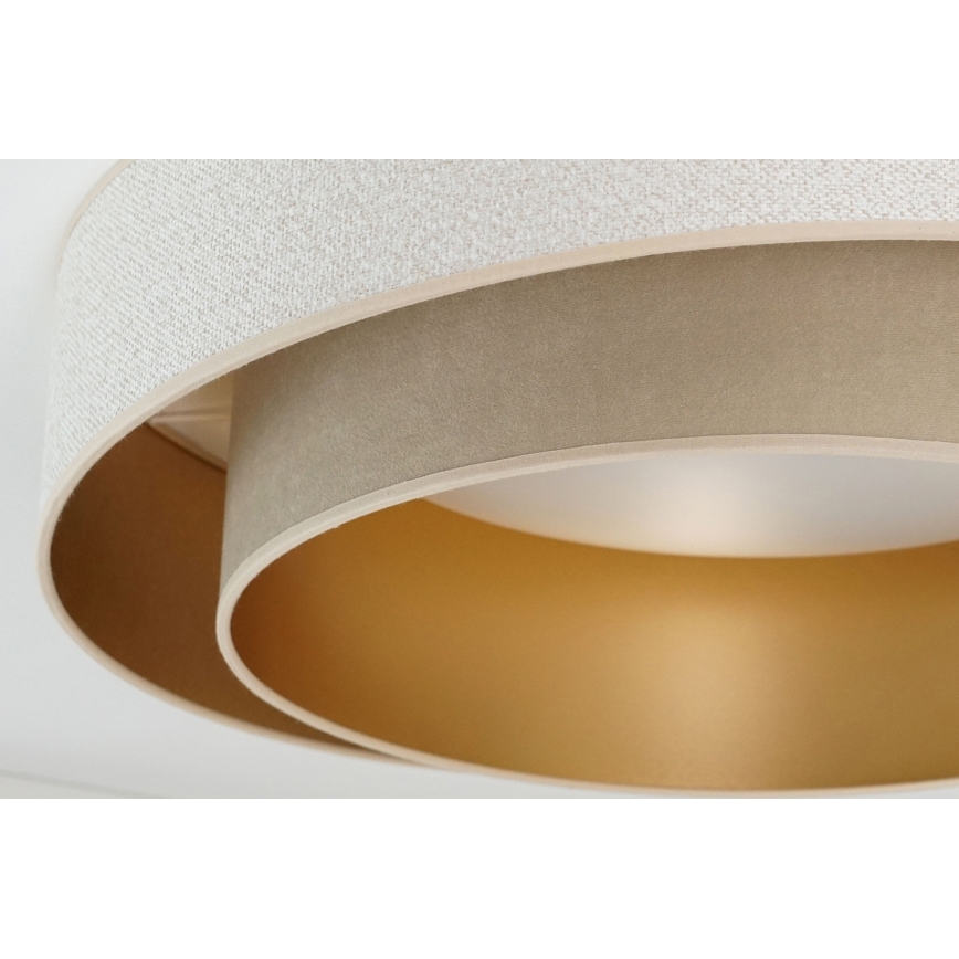 Brilagi - LED Plafon VEGAS SHINE LED/24W/230V śr. 60 cm beżowy/kremowy