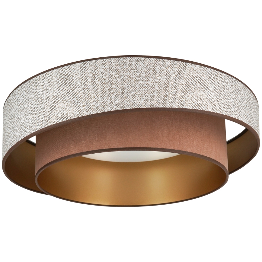 Brilagi - LED Plafon VEGAS SHINE LED/24W/230V śr. 60 cm brązowy
