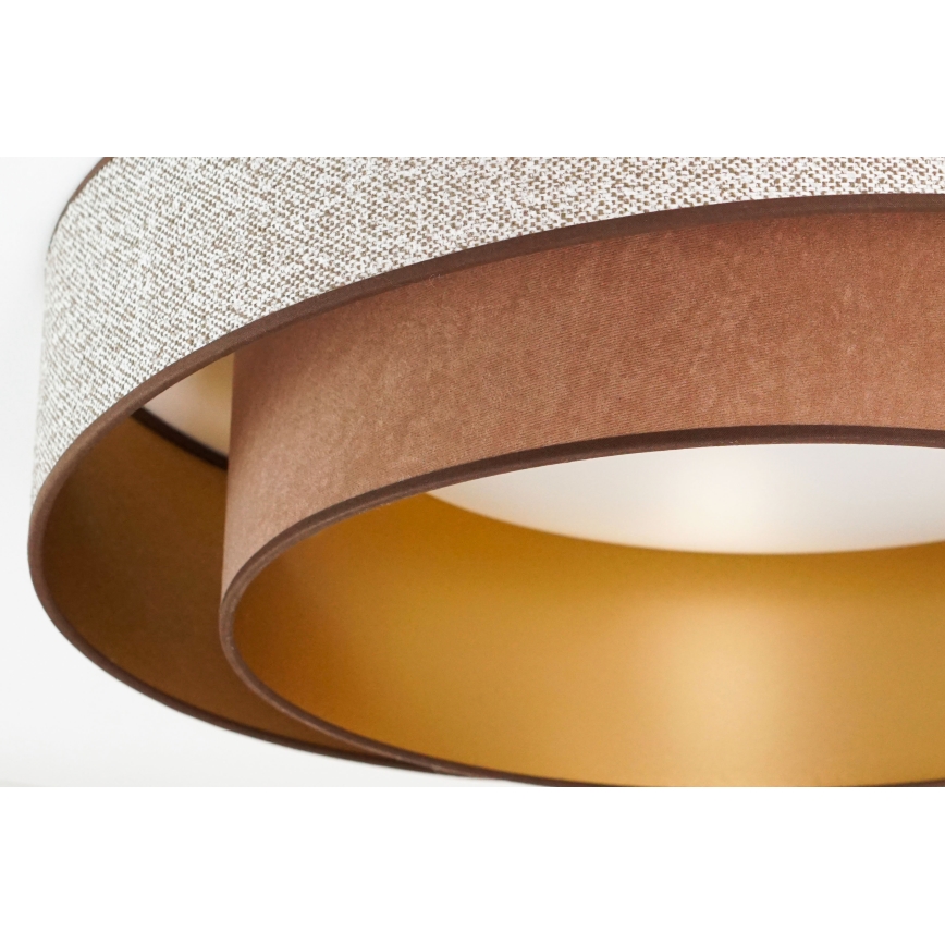 Brilagi - LED Plafon VEGAS SHINE LED/24W/230V śr. 60 cm brązowy