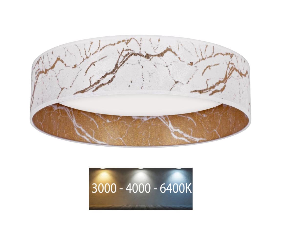 Brilagi - LED Plafon VELVET LED/24W/230V 3000/4000/6400K biały/złoty