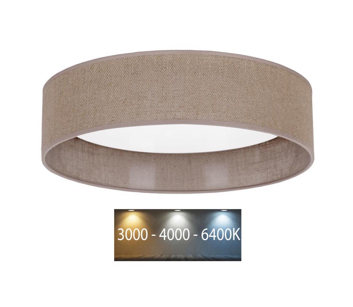 Brilagi - LED Plafon VELVET LED/24W/230V 3000/4000/6400K brązowy