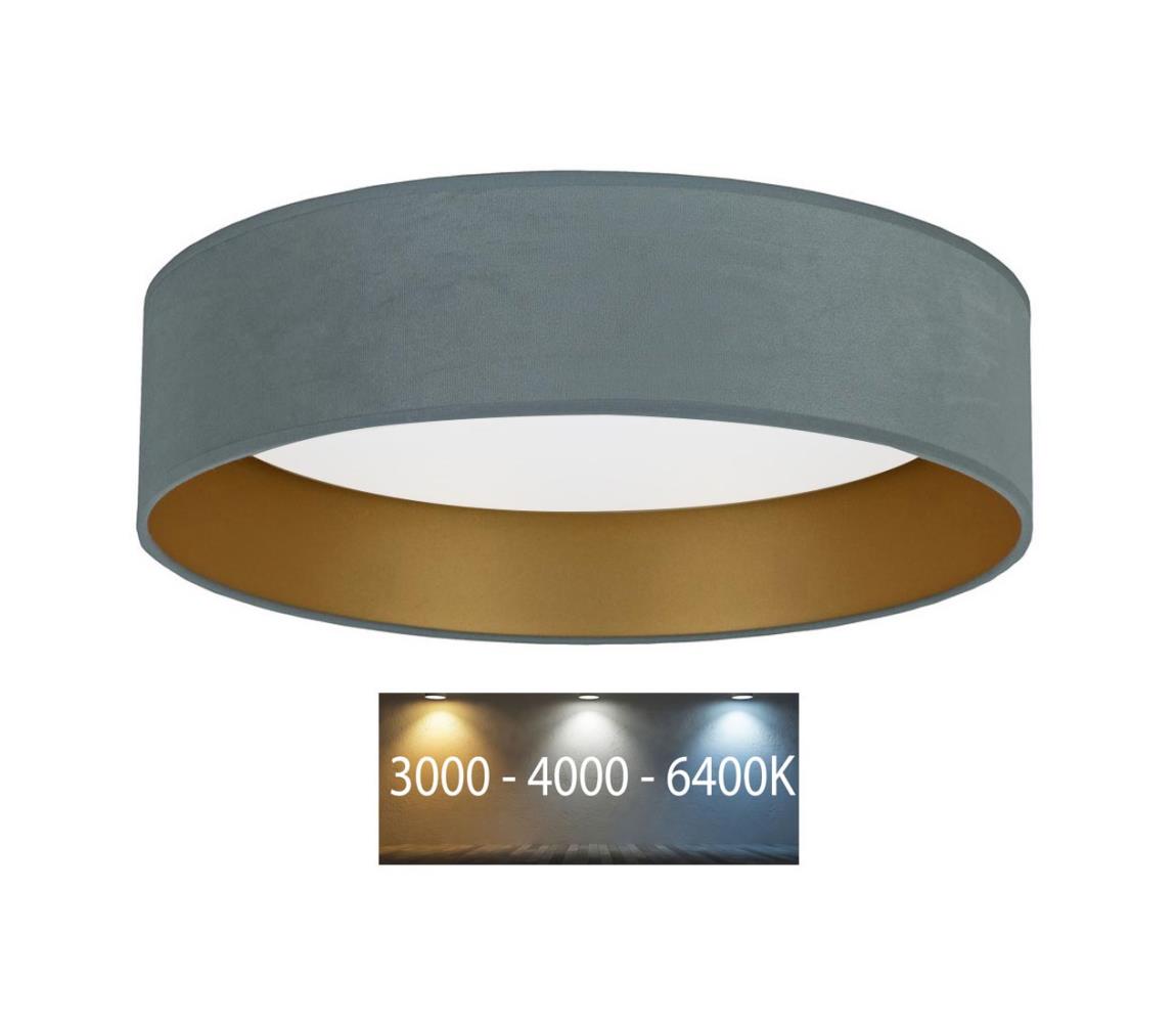Brilagi - LED Plafon VELVET LED/24W/230V 3000/4000/6400K miętowy/złoty