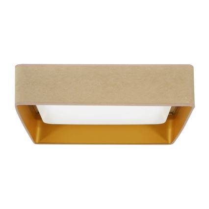 Brilagi - LED Plafon VELVET SQUARE LED/24W/230V beżowe