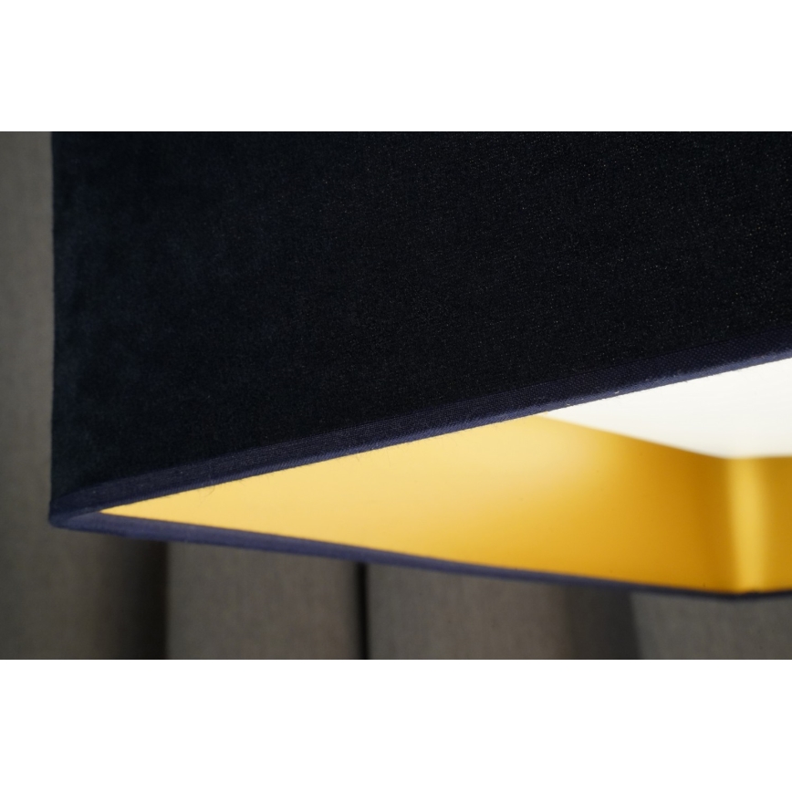 Brilagi - LED Plafon VELVET SQUARE LED/24W/230V ciemno niebieski
