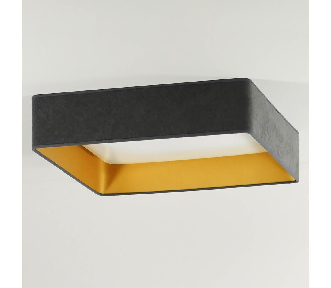 Brilagi - LED Plafon VELVET SQUARE LED/24W/230V szare