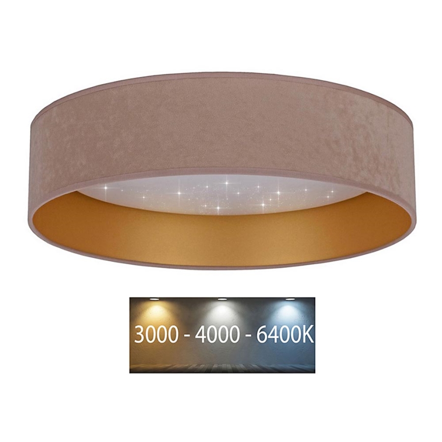 Brilagi - LED Plafon VELVET STAR LED/24W/230V śr. 40 cm 3000K/4000K/6400K